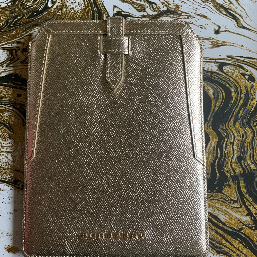 Authentic Burberry Mini IPad size slip cover!